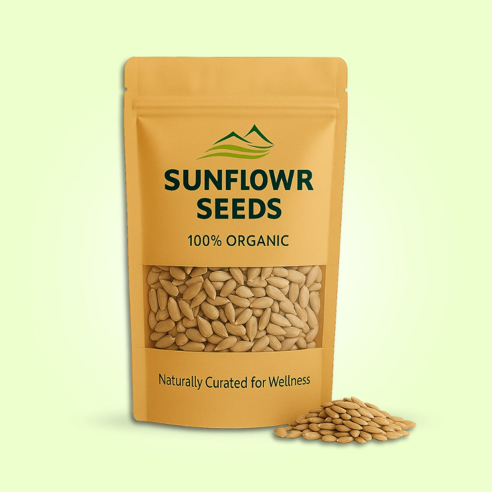 Sunflower Seeds – 100% Organic | Himalayan Nutrix | 500g
