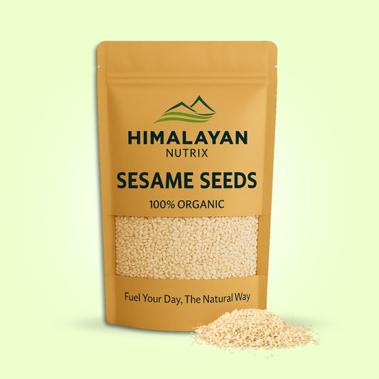 Sesame Seeds – 100% Organic | Himalayan Nutrix | 500g
